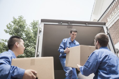 A variety of moving truck sizes available in Pimlico storage