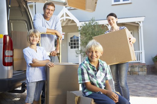 Unpacking services setting up a new home
